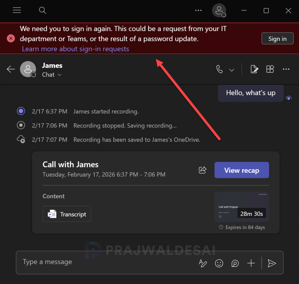 End User Experience - Microsoft Teams App Access Blocked