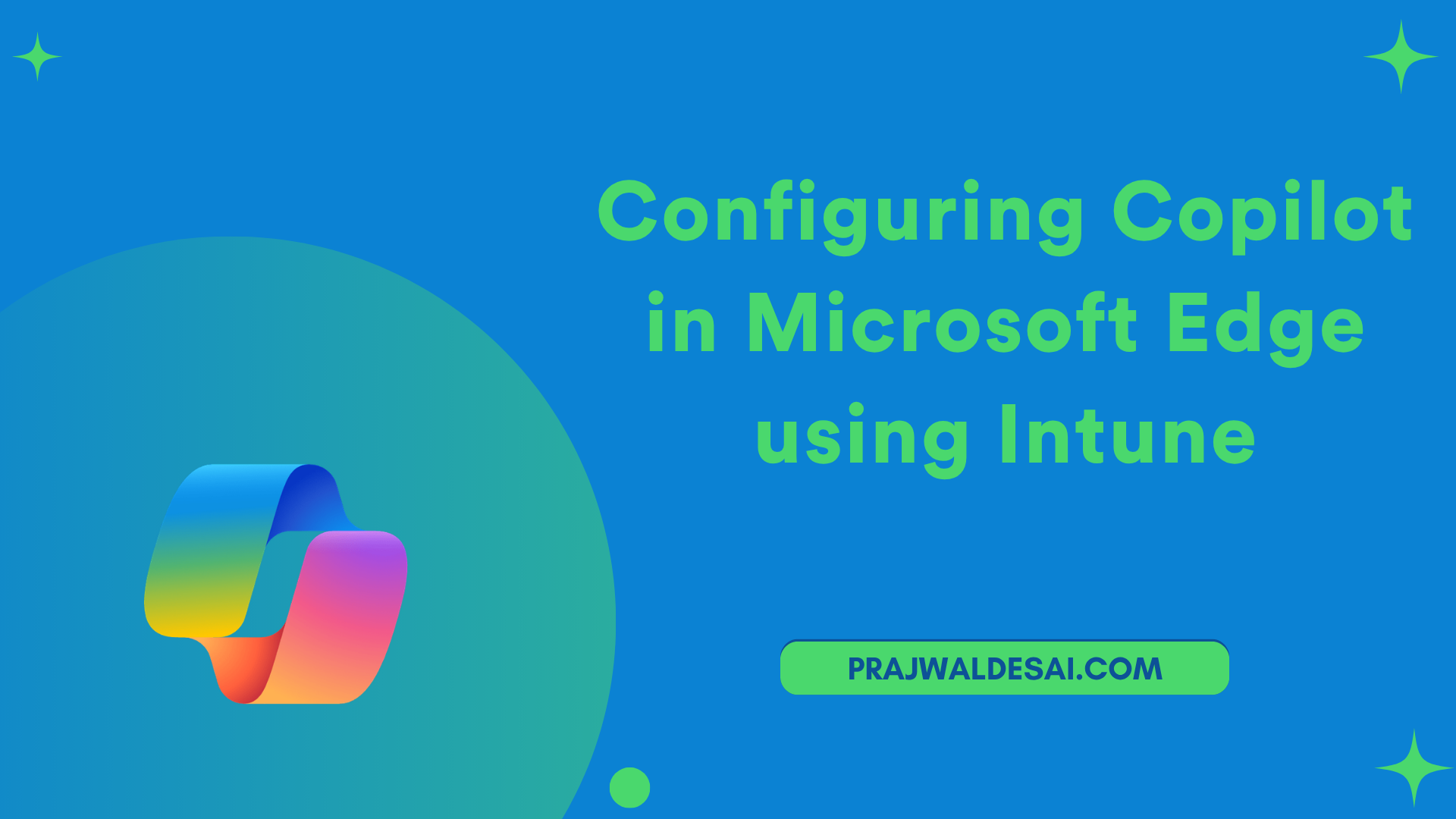 Configuring Copilot in Microsoft Edge using Intune