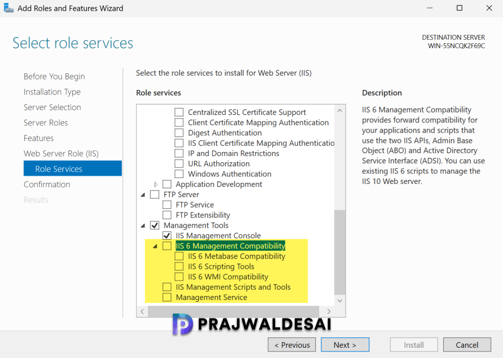 IIS 6 Management Console removed from Windows Server 2025