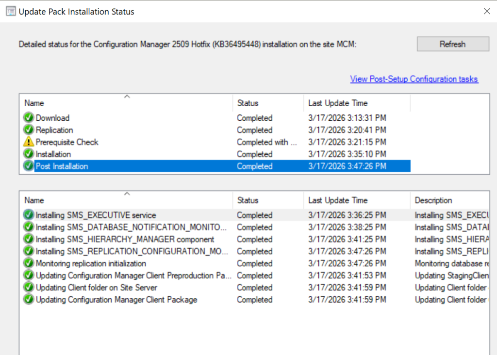 Verify Hotfix Installation