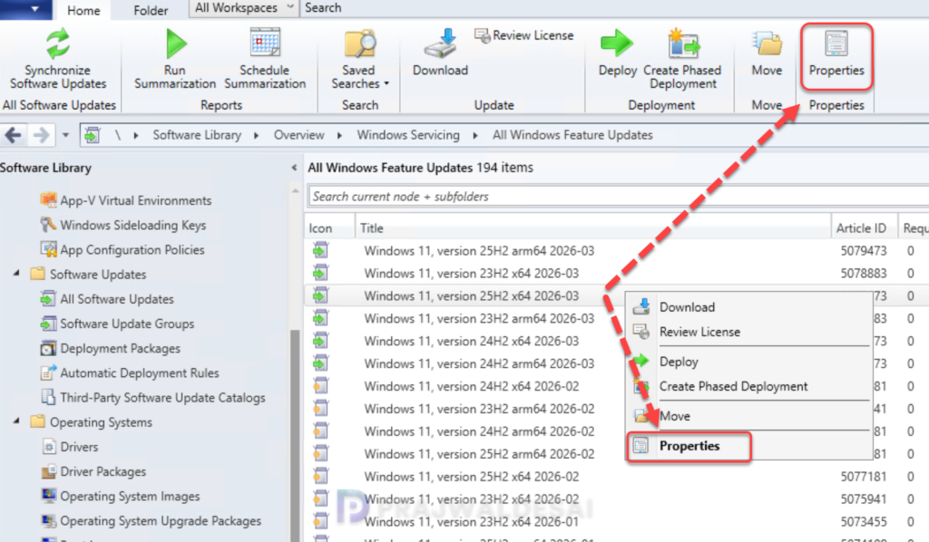 Set Custom Severity for Software Updates in SCCM
