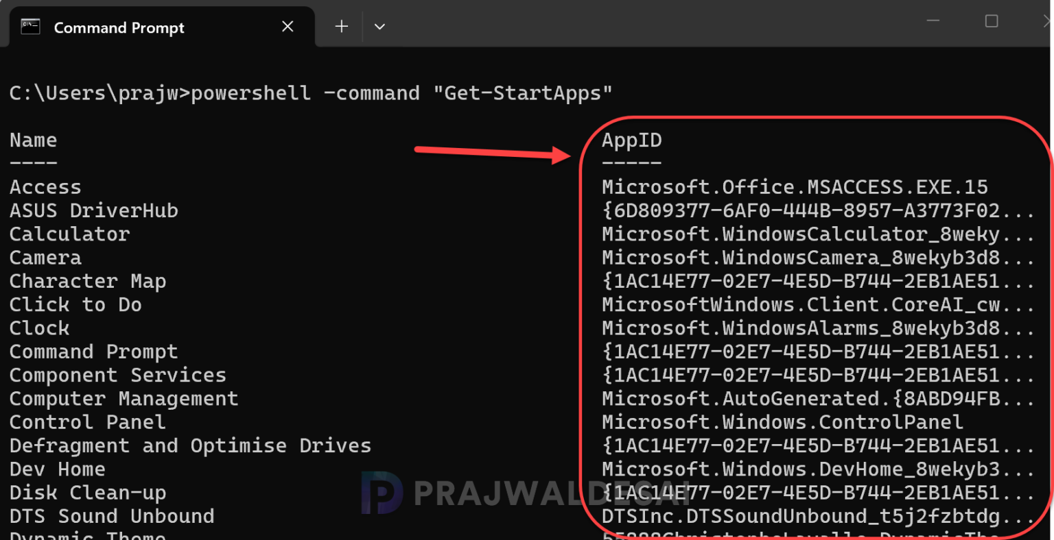 6 Ways to Find Application User Model ID of Apps in Windows 11