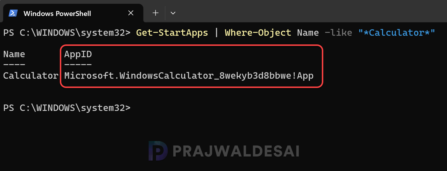 6 Ways to Find Application User Model ID of Apps in Windows 11
