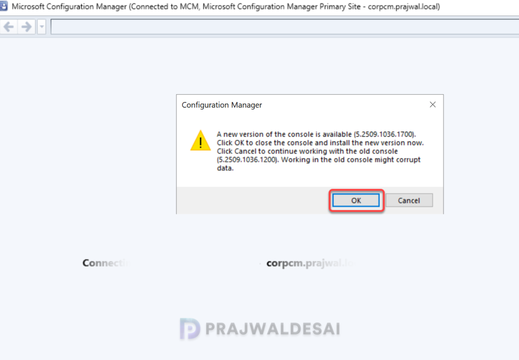 Hotfix KB37864969 console upgrade
