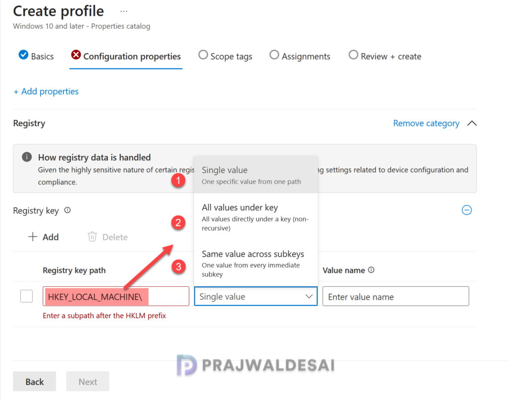 Collect Windows Registry Data using Intune