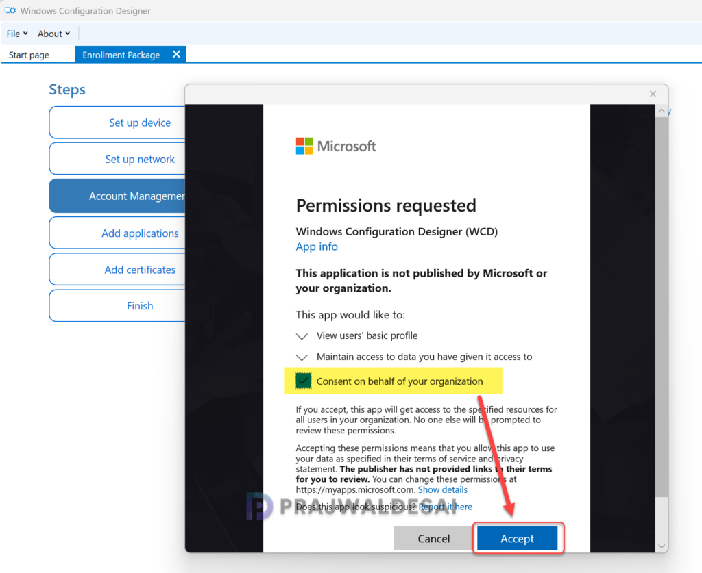 Provide your Microsoft Entra credentials to get a bulk token