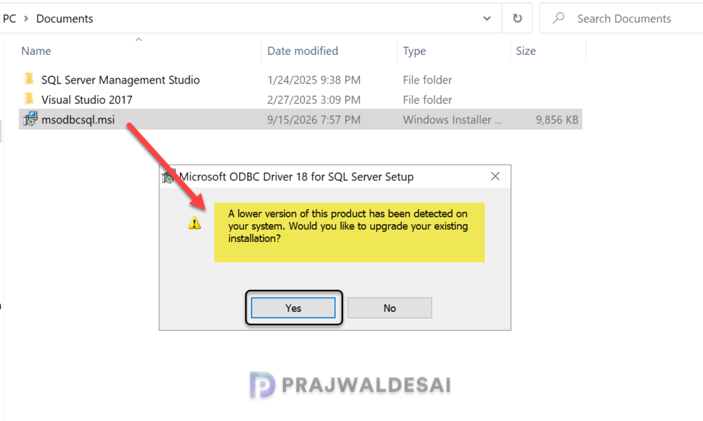 Fix ODBC Driver 18.6.1.1 issues with Configuration Manager