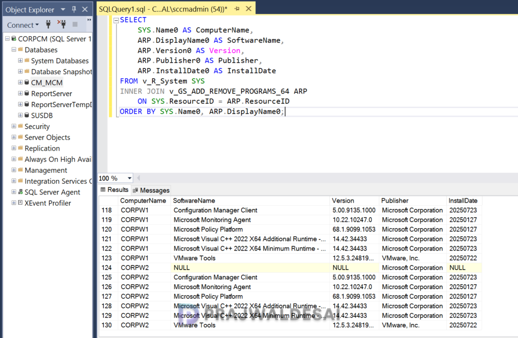 List 64-bit Software from Add or Remove Programs