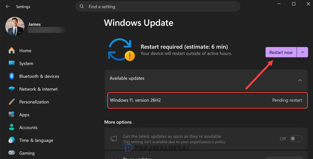 Windows 11 26H2 Upgrade via Intune